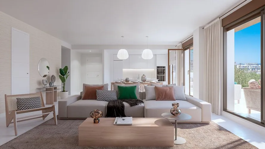 Apartamento de 2 dormitorios en Estepona, Spain No. 168 № 1