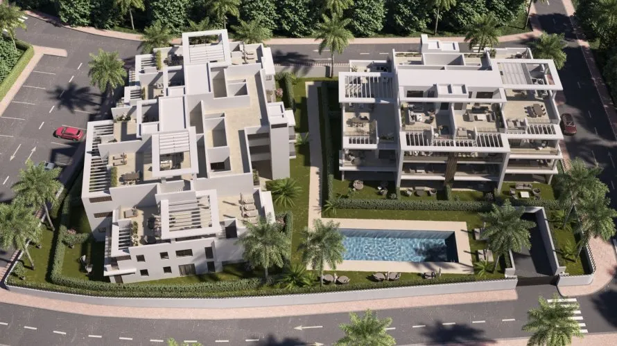 Apartamento de 2 dormitorios en Estepona, Spain No. 395 № 2