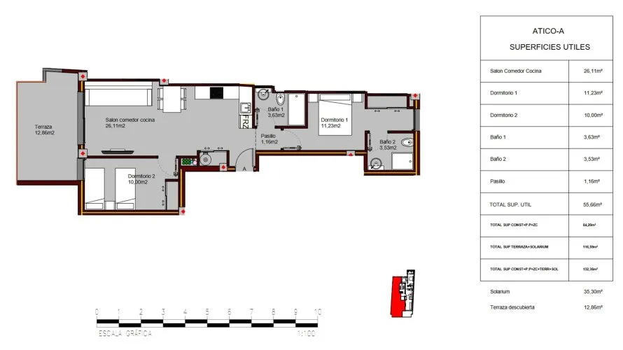 Apartamento de 2 dormitorios en Alegria Residencial XIX Torrevieja, Spain No. 67