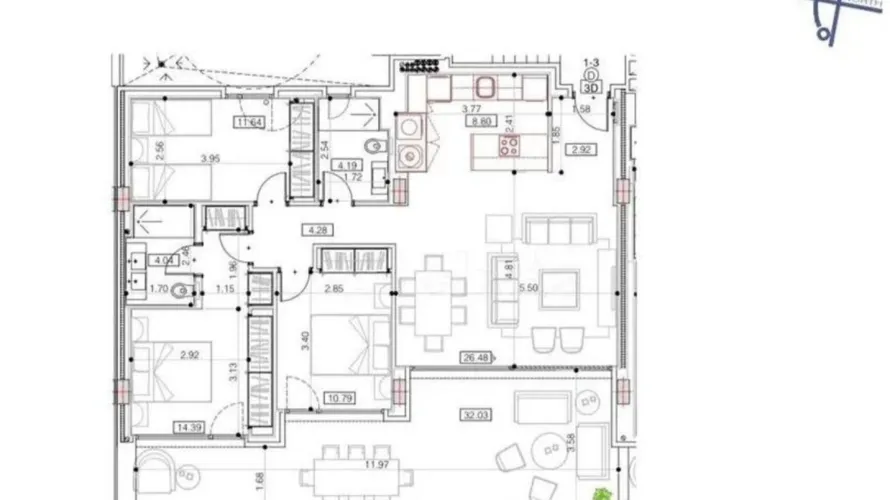 Apartamento de 3 dormitorios en Cortes (San Pedro De Alcantara), Spain No. 419 № 12