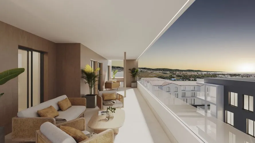 Apartamento de 3 dormitorios en Cortes (San Pedro De Alcantara), Spain No. 261 № 1