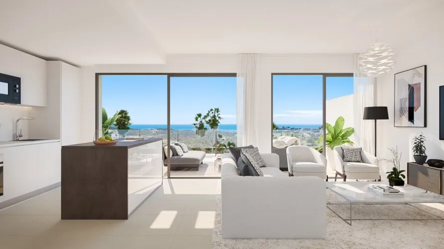 Apartamento de 3 dormitorios en La Cala De Mijas, Spain No. 341