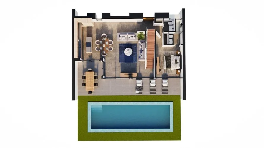 Villa de 3 dormitorios en Calpe, Spain No. 396 № 11