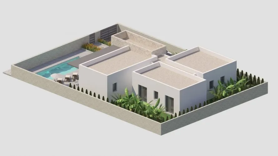 Villa de 3 dormitorios en Benijófar, España No. 706 № 3