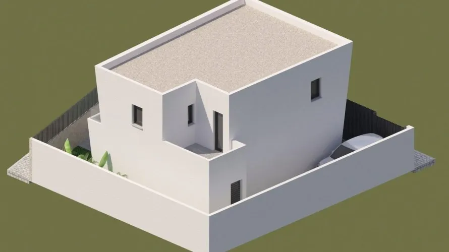 Villa de 3 dormitorios en Benijófar, España No. 758 № 1