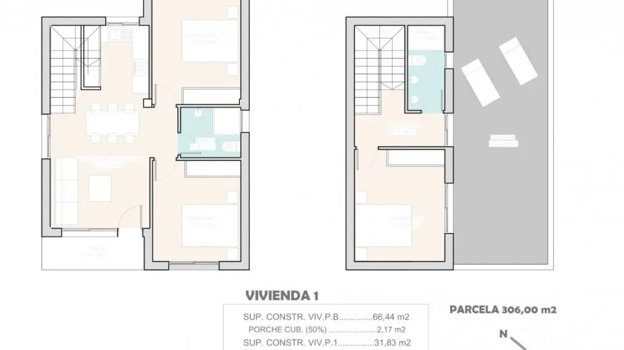 Villa de 3 dormitorios en Ciudad Quesada, España No. 721 № 1