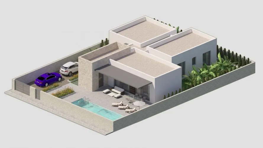 Villa de 3 dormitorios en Benijófar, España No. 706 № 5