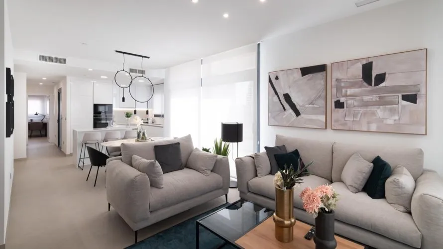Apartamento de 2 dormitorios en Benidorm, Spain No. 542