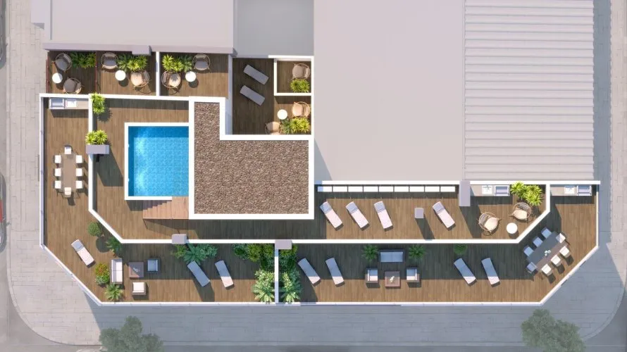 Apartamento de 1 dormitorio en Alicante, España No. 1008 № 5