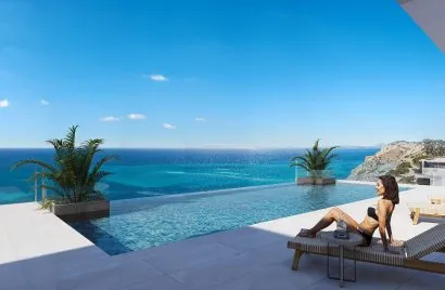 Apartamento de 2 dormitorios en Villajoyosa, Spain No. 600