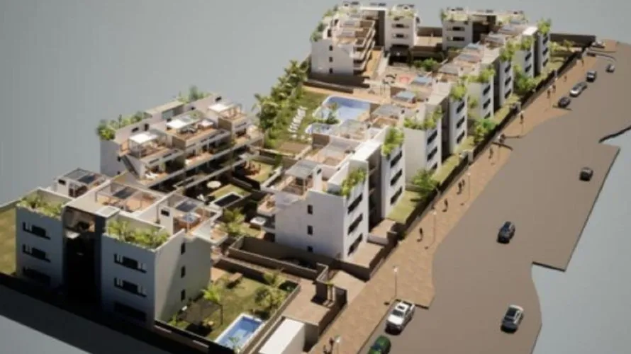 Apartamento de 2 dormitorios en Finestrat, Spain No. 804