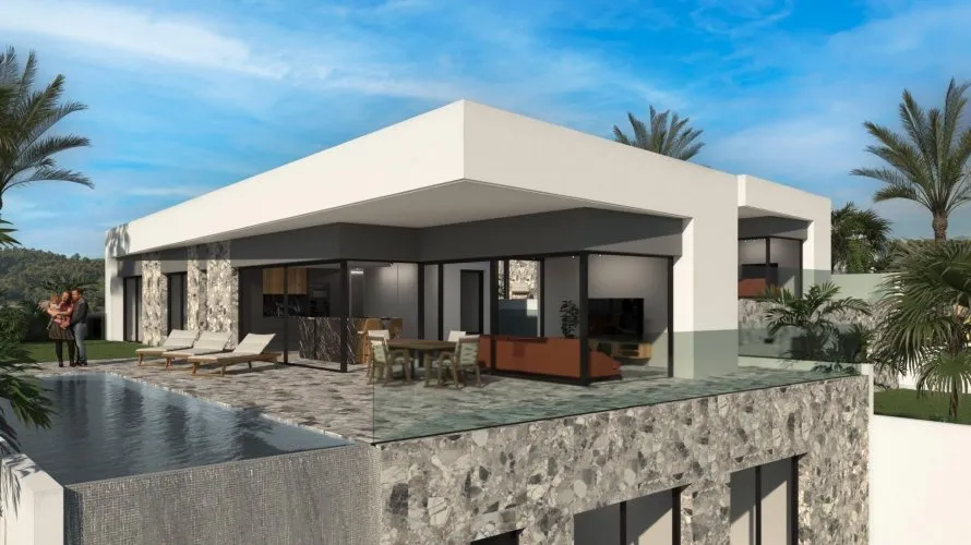 Villa de 4 dormitorios en Finestrat, España No. 921