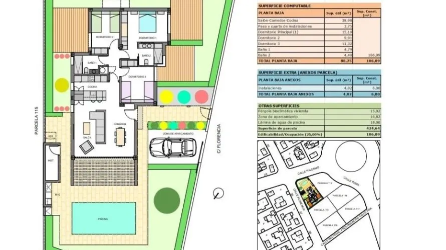 Apartamento de 3 dormitorios en Polop, España No. 1030 № 18