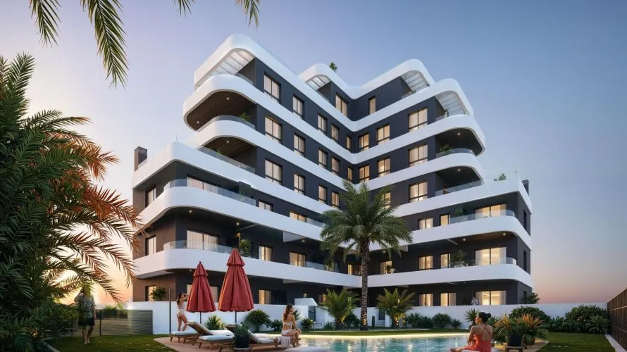 Apartamento de 2 dormitorios en Guardamar del Segura, Spain No. 583