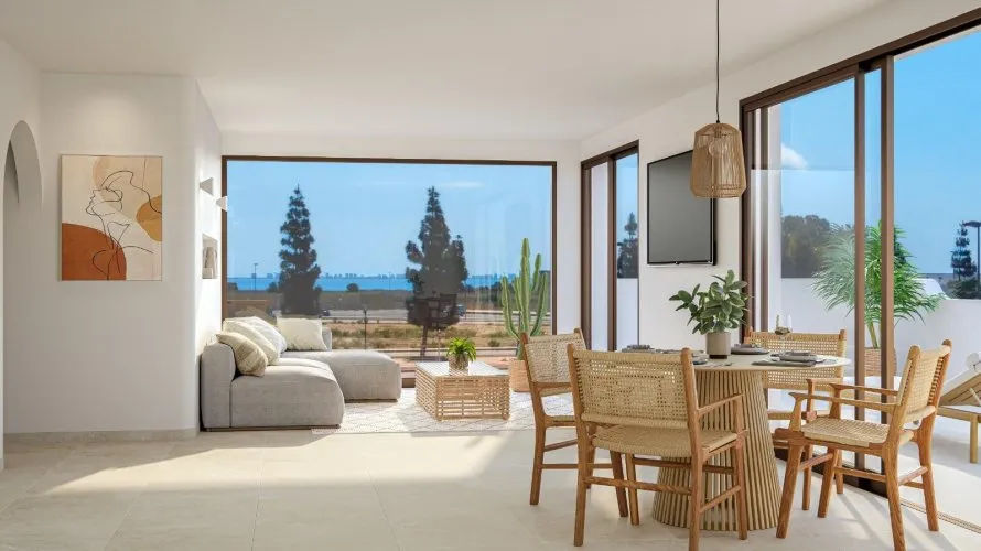 Bungalow de 2 dormitorios en Los Alcázares, España No. 1163 № 1