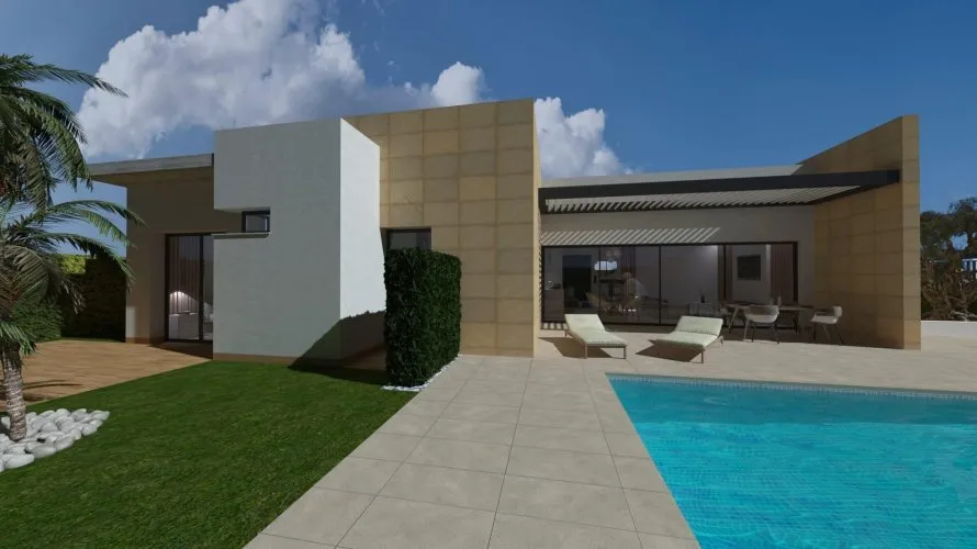 Apartamento de 3 dormitorios en Polop, España No. 1030
