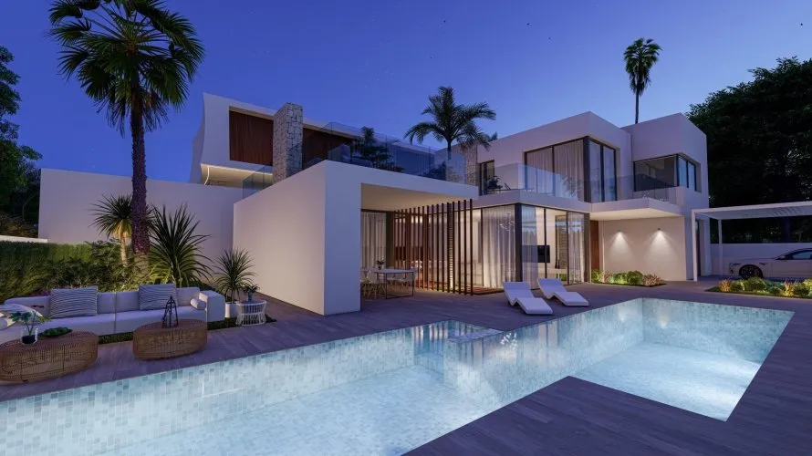 Villa de 4 dormitorios en Albir, España No. 833