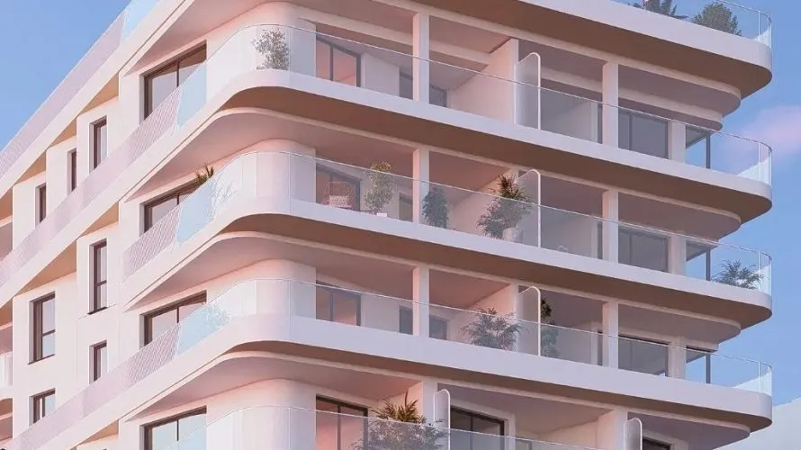 Apartamento de 2 dormitorios en Villajoyosa, España No. 581