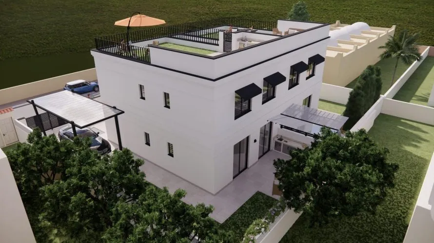 Bungalow de 3 dormitorios en Nueva Torrevieja, España No. 1139 № 2