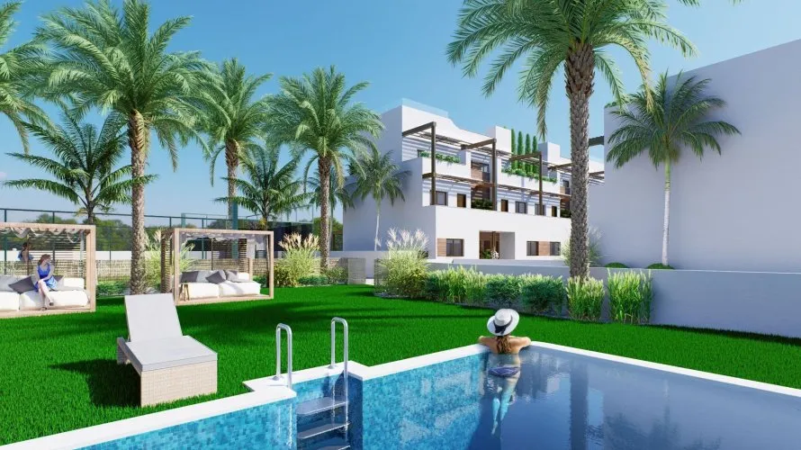 Bungalow de 2 dormitorios en Pilar de la Horadada, España No. 550 № 11