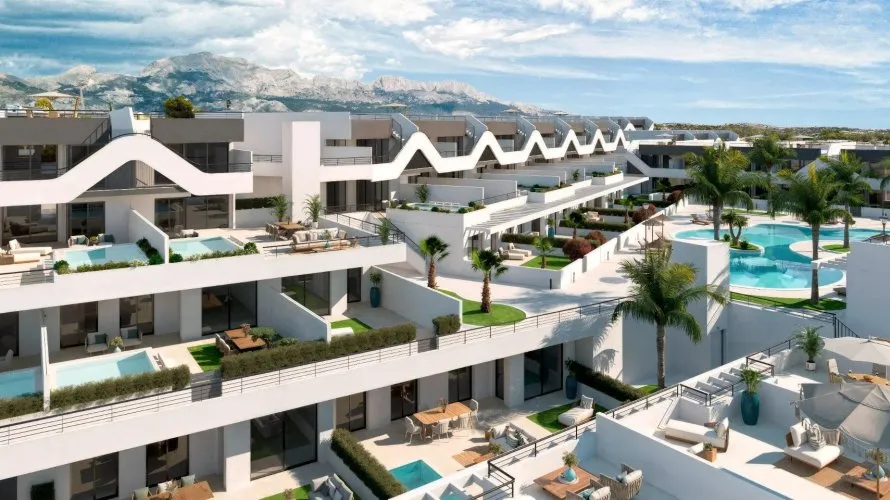 Apartamento de 1 dormitorio en L'Alfàs del Pi, España No. 1140 № 3
