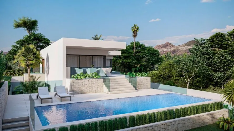 Villa de 4 dormitorios en Albir, España No. 1142