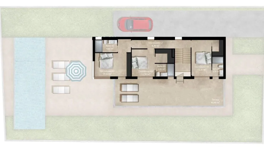 Villa de 4 dormitorios en La Zenia, España No. 654 № 7