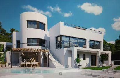 Villa de 4 dormitorios en Zona Altea Hills, España No. 1299