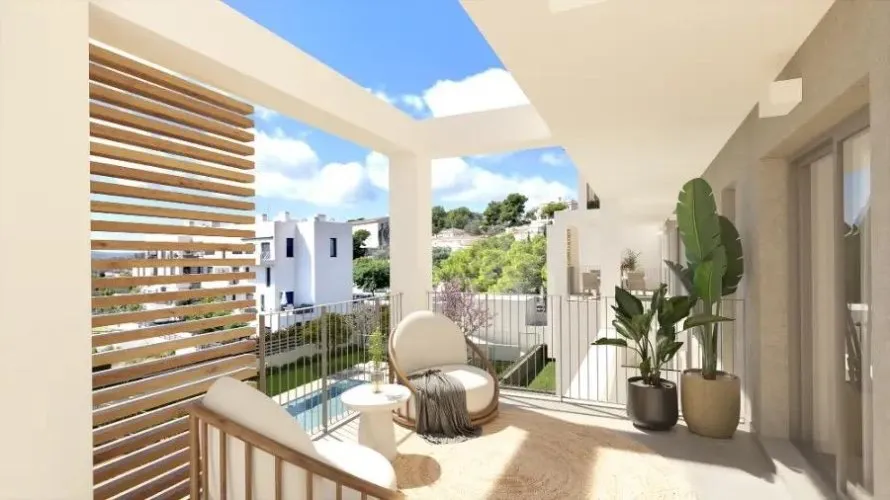 Apartamento de 2 dormitorios en Mallorca, España No. 1435 № 13