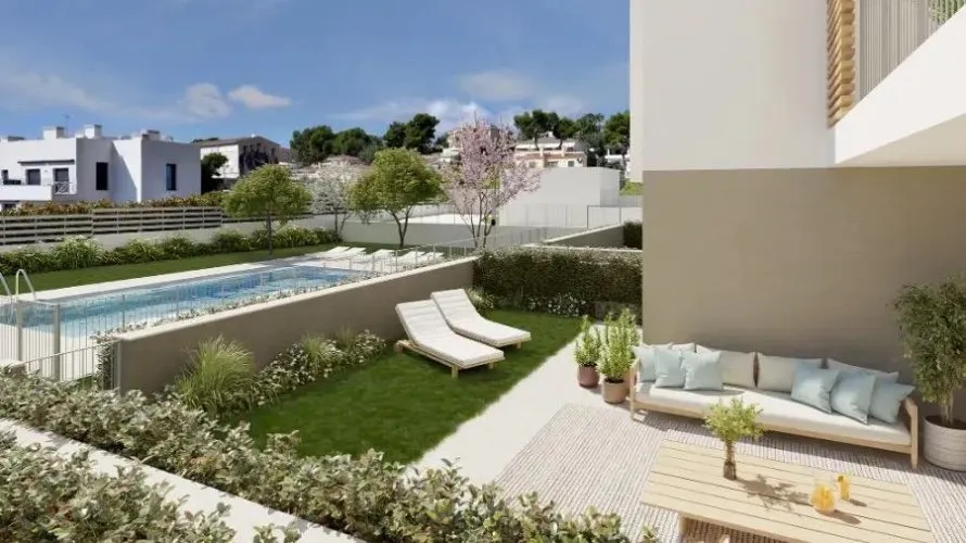 Apartamento de 2 dormitorios en Mallorca, España No. 1435 № 1