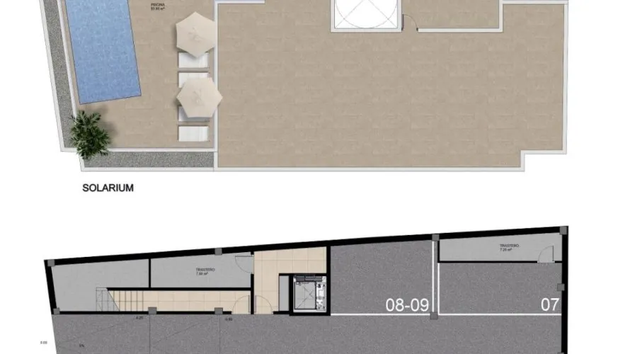 Apartamento de 2 dormitorios en Elche, España No. 1517 № 7