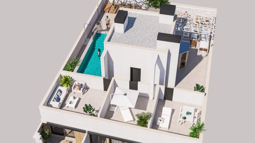 Apartamento de 2 dormitorios en Torrevieja, España No. 1450 № 2