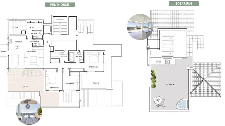 Penthouse de 3 chambres à Benahavis, Spain No. 321 № 7