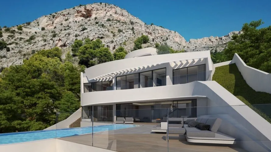 Villa de 4 chambres à Zona Altea Hills, Espagne No. 688