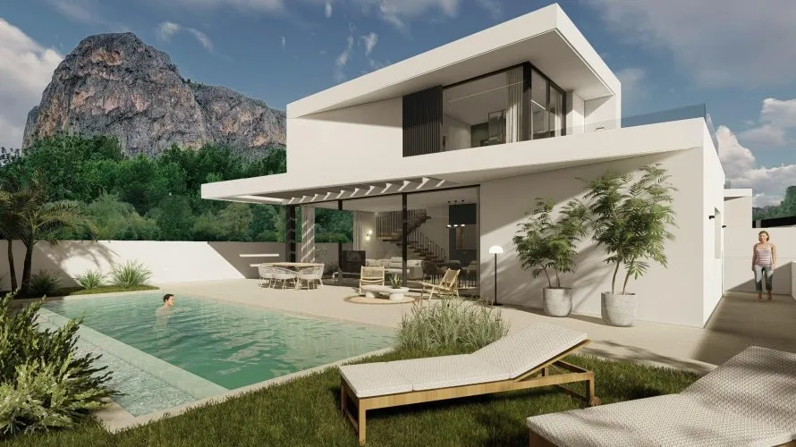 Villa de 3 chambres à Polop, Espagne No. 1072 № 2