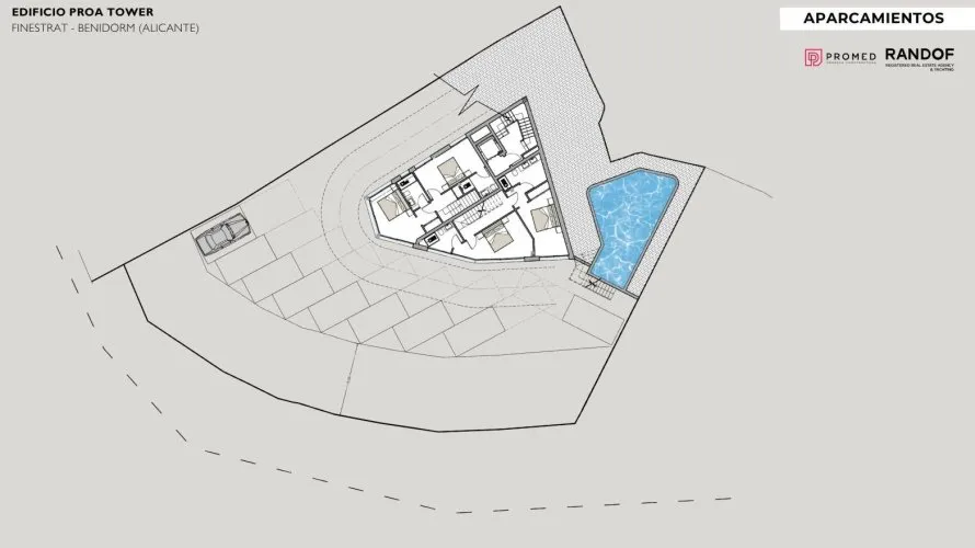 Penthouse de 3 chambres à Finestrat, Espagne No. 1096 № 8