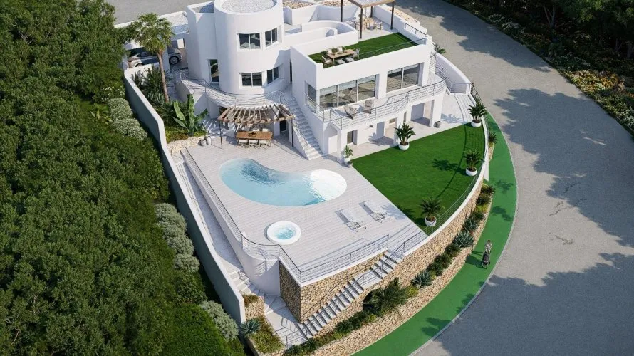 Villa de 4 chambres à Zona Altea Hills, Espagne No. 1299 № 19