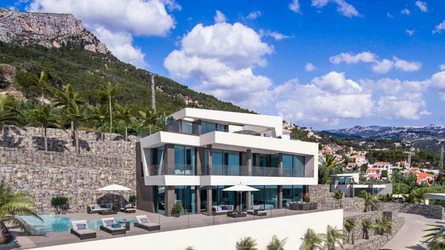 Villa de 4 chambres à Calpe, Espagne No. 656 № 1