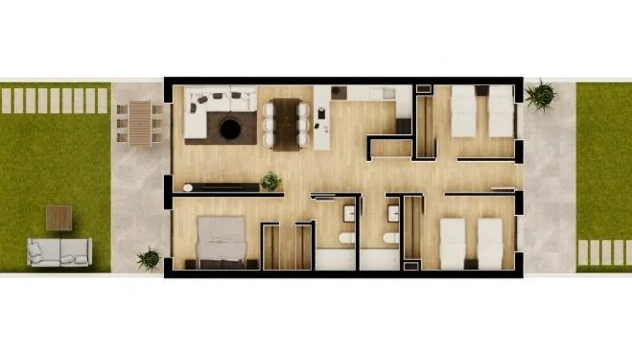 Apartment de 2 chambres à Monforte del Cid, Espagne No. 1199 № 26