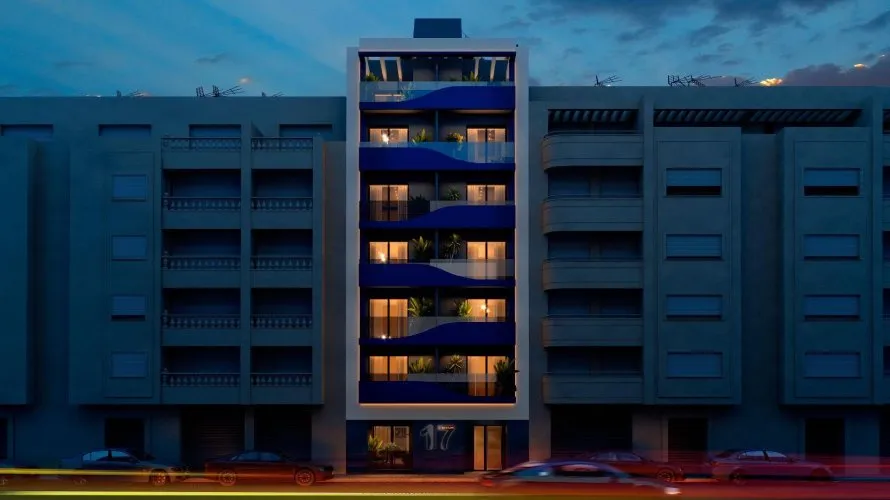 Apartment de 2 chambres à Torrevieja, Espagne No. 1076 № 1