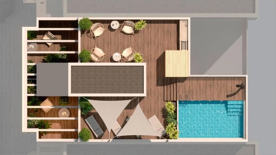 Apartment de 2 chambres à Torrevieja, Espagne No. 1076 № 3