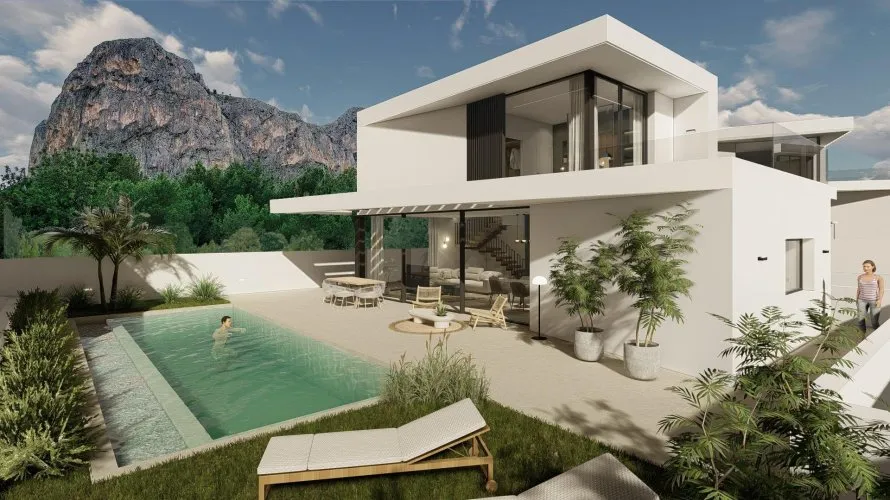 Villa de 3 chambres à Polop, Espagne No. 1072 № 6
