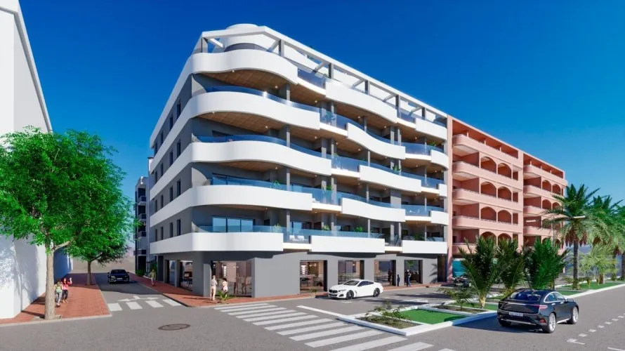 Apartment de 2 chambres à Torrevieja, Espagne No. 991