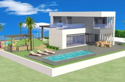 Villa de 3 chambres à Polop, Espagne No. 885