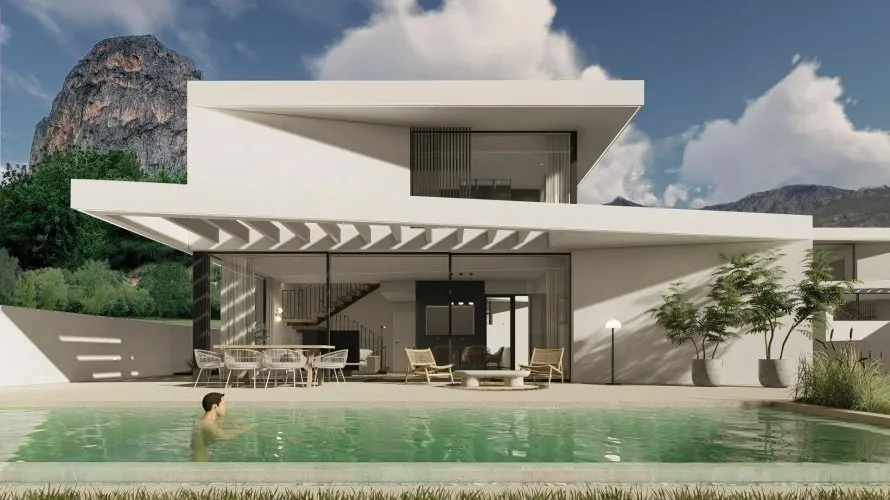 Villa de 3 chambres à Polop, Espagne No. 1072 № 1