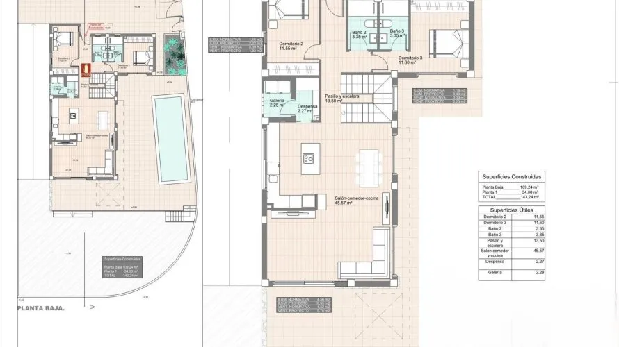 Villa de 3 chambres à San Fulgencio, Espagne No. 549 № 4