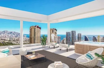 Apartment de 2 chambres à Benidorm, Spain No. 826