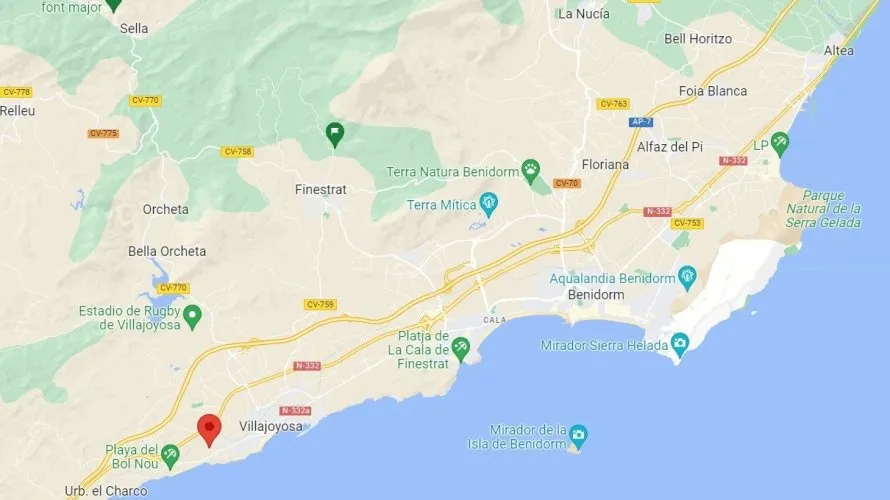 3 bedrooms apartment for sale, Villajoyosa, Spain No. 764