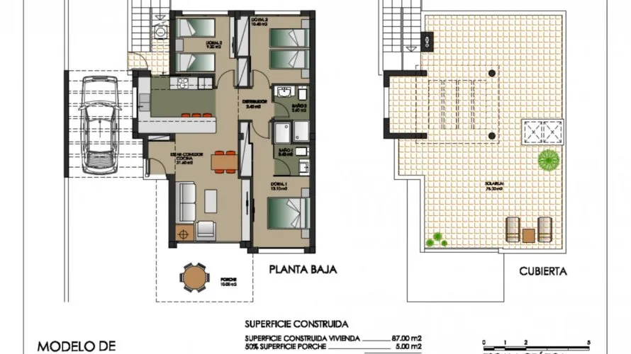 3 bedrooms villa for sale, San Miguel de Salinas, Spain No. 748