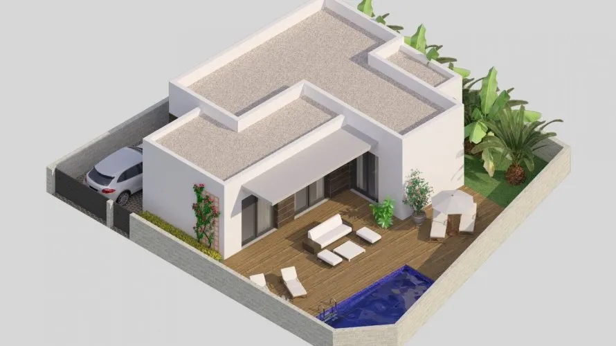 2 bedrooms villa for sale, Benijofar, Spain No. 708 № 1